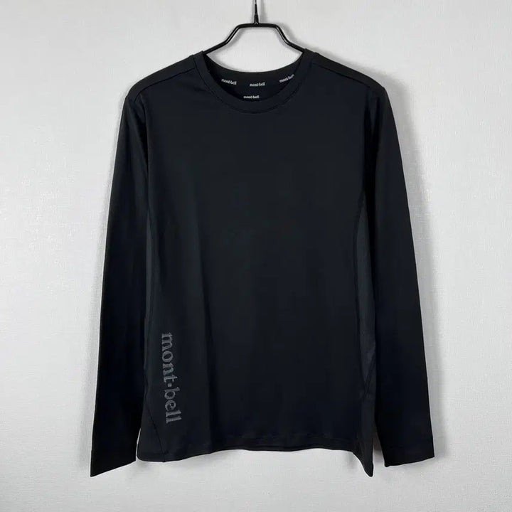 [SOLD OUT] 몽벨 이너 블랙 라운드 긴팔 티 티셔츠 남100 L 라덴 빈티지