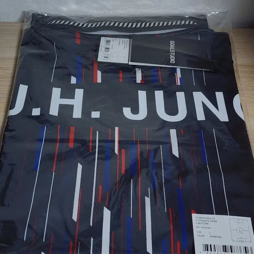 [BUNJANG] Chovy (Jeong Ji-hoon) 2023 Asian Games Team Korea Uniform (L, Charcoal) / 2023 롤 아시안게임 쵸비 정지훈 유니폼 미개봉