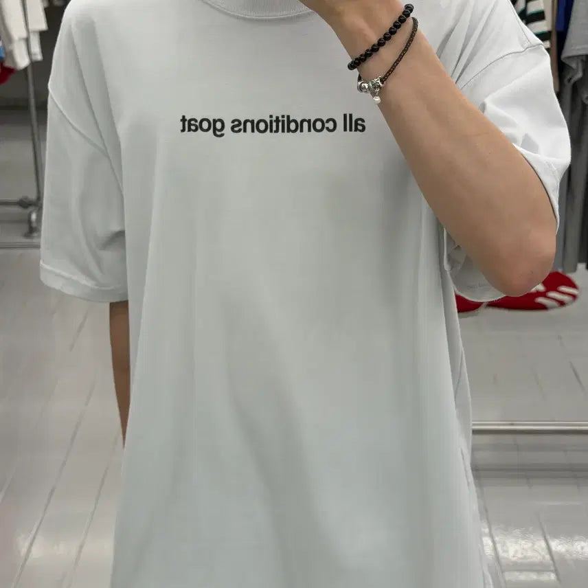 [SOLD OUT] (L) 나이키 ACG 고트 프린팅 반팔 티셔츠