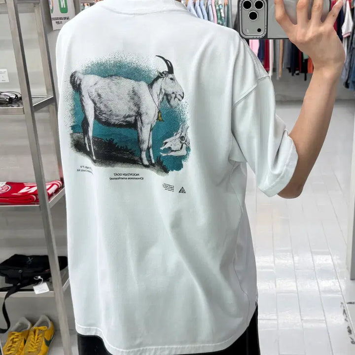 [SOLD OUT] (L) 나이키 ACG 고트 프린팅 반팔 티셔츠