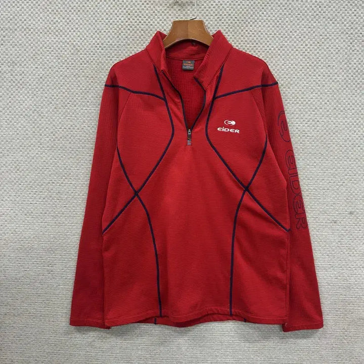 [SOLD OUT] 아이더 등산 반집업 긴팔티 XL D06525