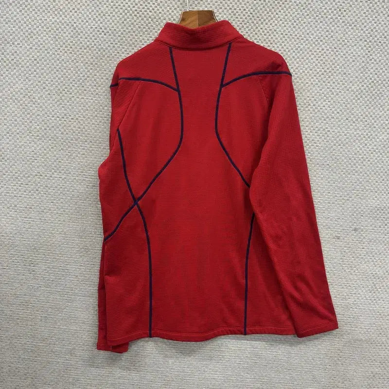 [SOLD OUT] 아이더 등산 반집업 긴팔티 XL D06525