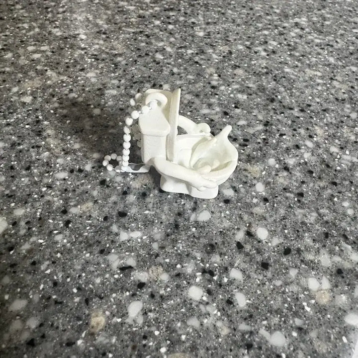 [BUNJANG] GGM Kimbo Wolf Turtle Toilet Keychain / GGM킴보굿즈 늑북이 변기키링