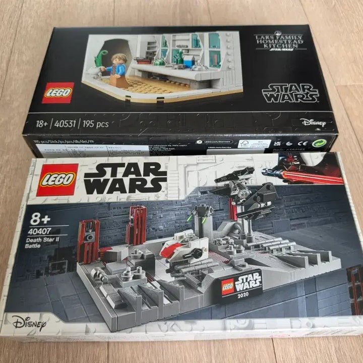 [BUNJANG] LEGO Star Wars Lars Family Homestead Kitchen 40531 &amp; Death Star II Battle 40407 Set / 레고 스타워즈 라스패밀리 홈스테드 키친 40531 / 데스 스타 2 배틀
