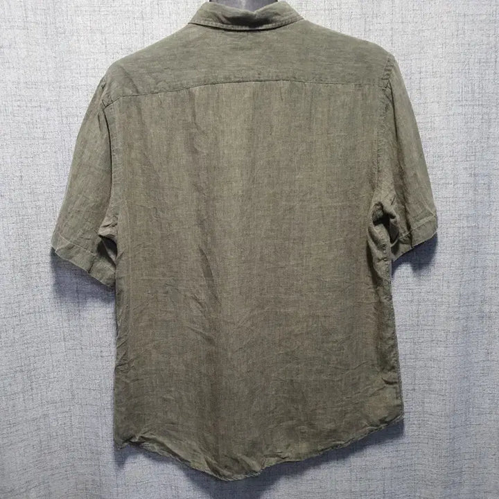 [BUNJANG] Hazzys Linen Short Sleeve Shirt Size 105 / 헤지스 린넨 카라 반팔 셔츠 105
