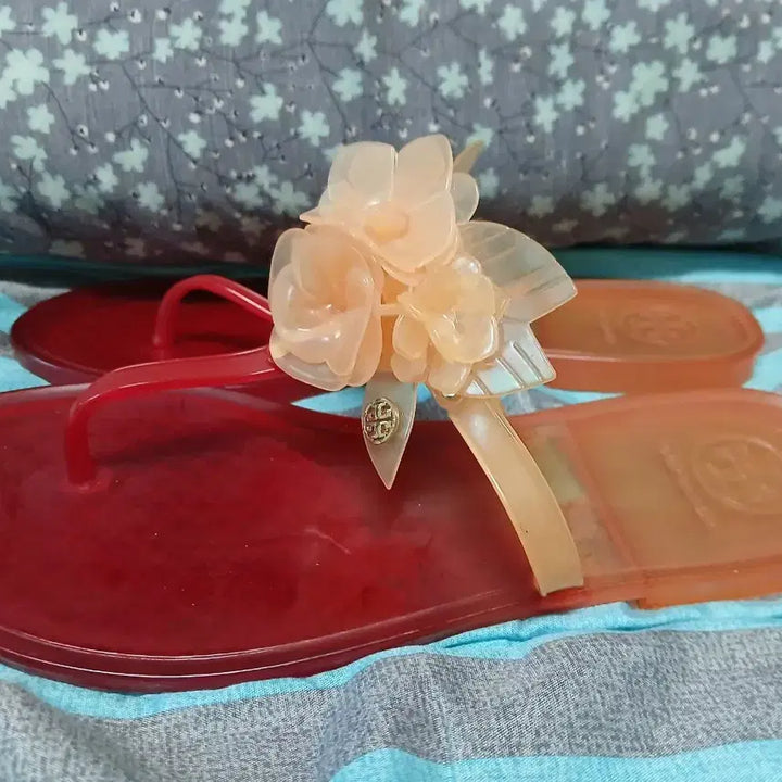 [BUNJANG] Tory Burch Blossom Jelly Reva 6 Sandals / 토리버치젤리조리6싸이즈