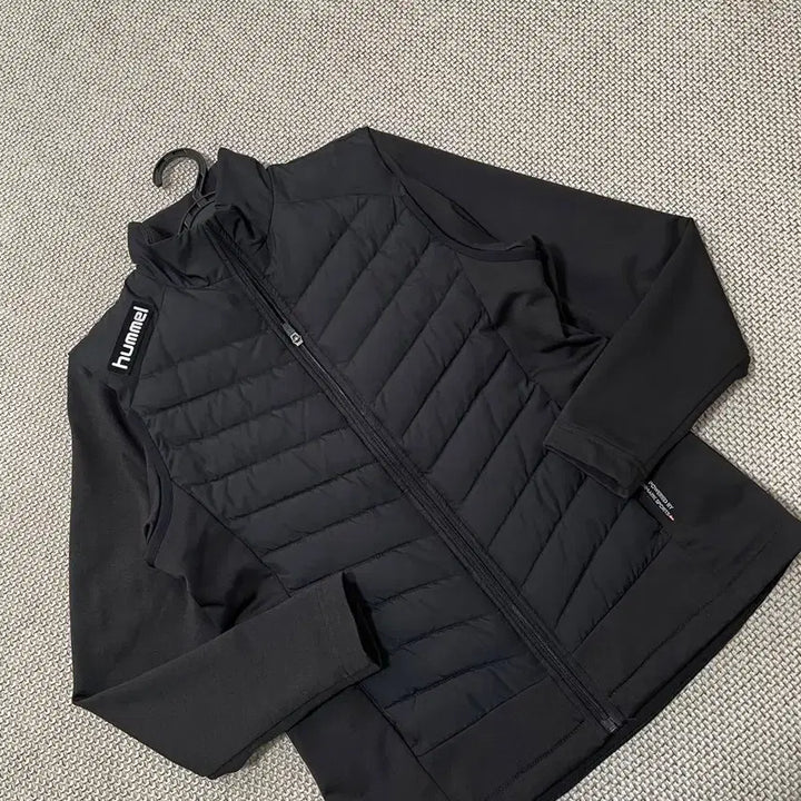 [BUNJANG] Hummel Hybrid Padded Zip-Up Jacket L (100) / L 험멜 하이브리드 패딩 집업 자켓 B.7140