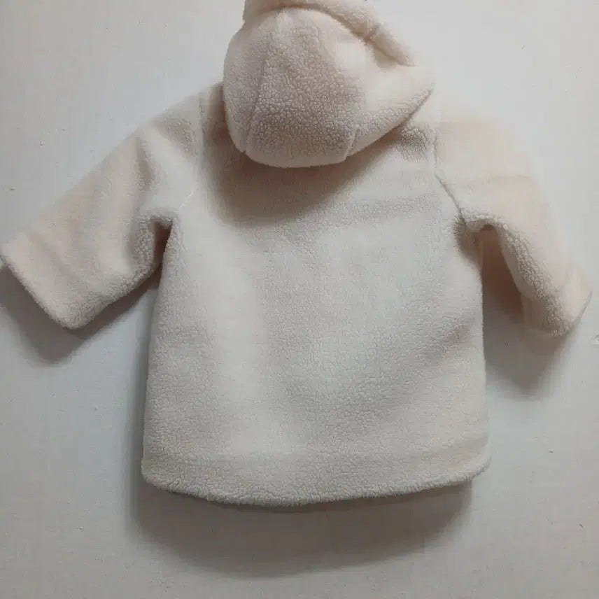 [BUNJANG] BebeDino Kids Fleece Double Coat Size 90 / 베베드피노 키즈 유아 베이비 더블 코트 후리스 뽀글이 사이즈 90