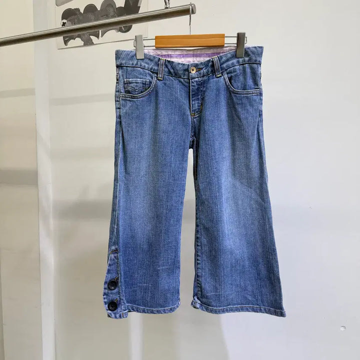 [BUNJANG] LIVE Made in USA Denim Capri Pants / LIVE (Made in USA) 데님 카프리 팬츠