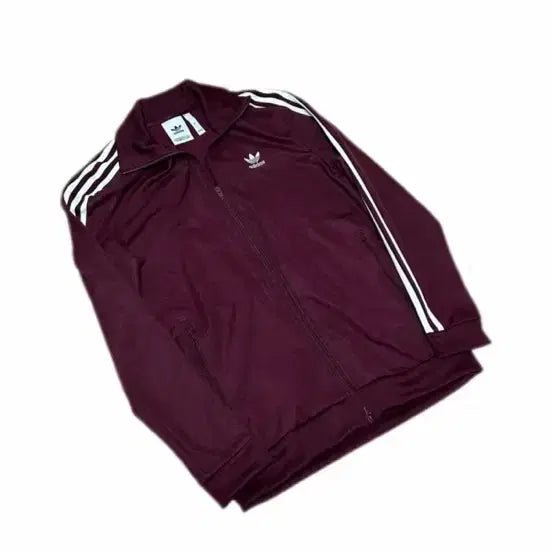 [BUNJANG] Adidas Beckenbauer Two-Way Track Top Jersey / 아디다스 신형 투웨이 버건디 베켄바우어 트랙탑 져지