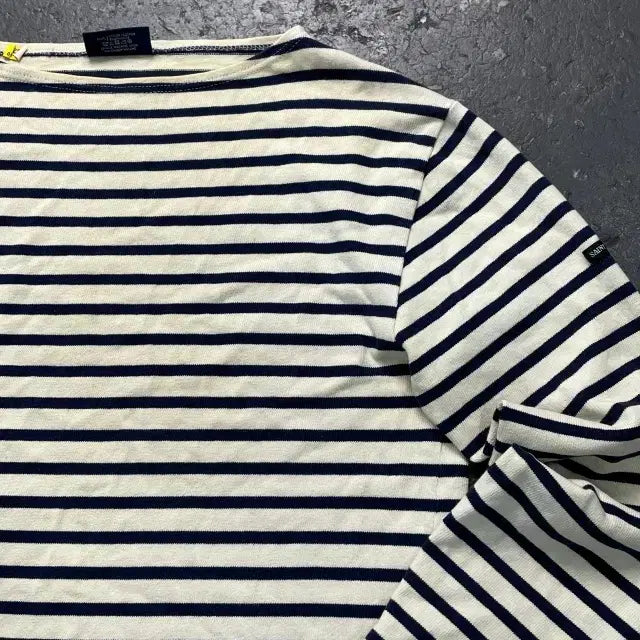 [BUNJANG] Saint James 95 Stripe Long Sleeve T-Shirt / 95 세인트제임스 단가라 롱슬리브