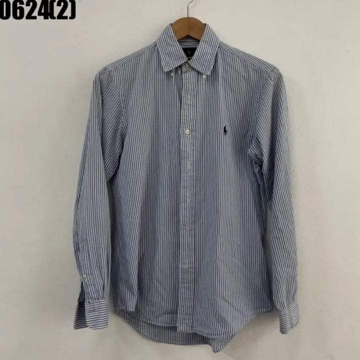 [BUNJANG] Polo Ralph Lauren Striped Shirt Blue / 폴로 랄프로렌 스트라이프 셔츠 블루