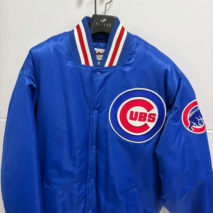 [BUNJANG] Majestic Chicago Cubs Satin Jacket / [L] 마제스틱 시카고 컵스 새틴 자켓