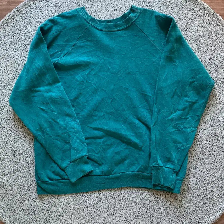 [BUNJANG] Vintage Plain Sweatshirt / 빈티지 플레인 스웻