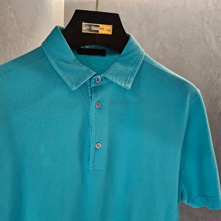 [BUNJANG] Loro Piana PK Polo Short Sleeve T-Shirt / 로로피아나 PK 폴로 반팔 티셔츠