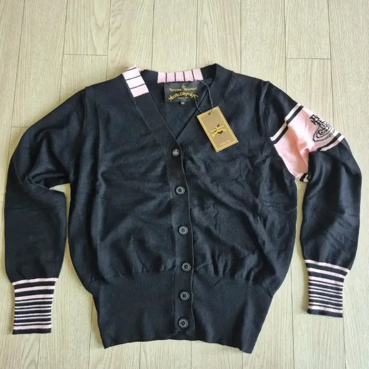 [BUNJANG] Vivienne Westwood Abravania Cardigan - Black, White, Grey / 새제품)비바안웨스트우드 애브로매니아 가디건  블랙/화이트/그레이