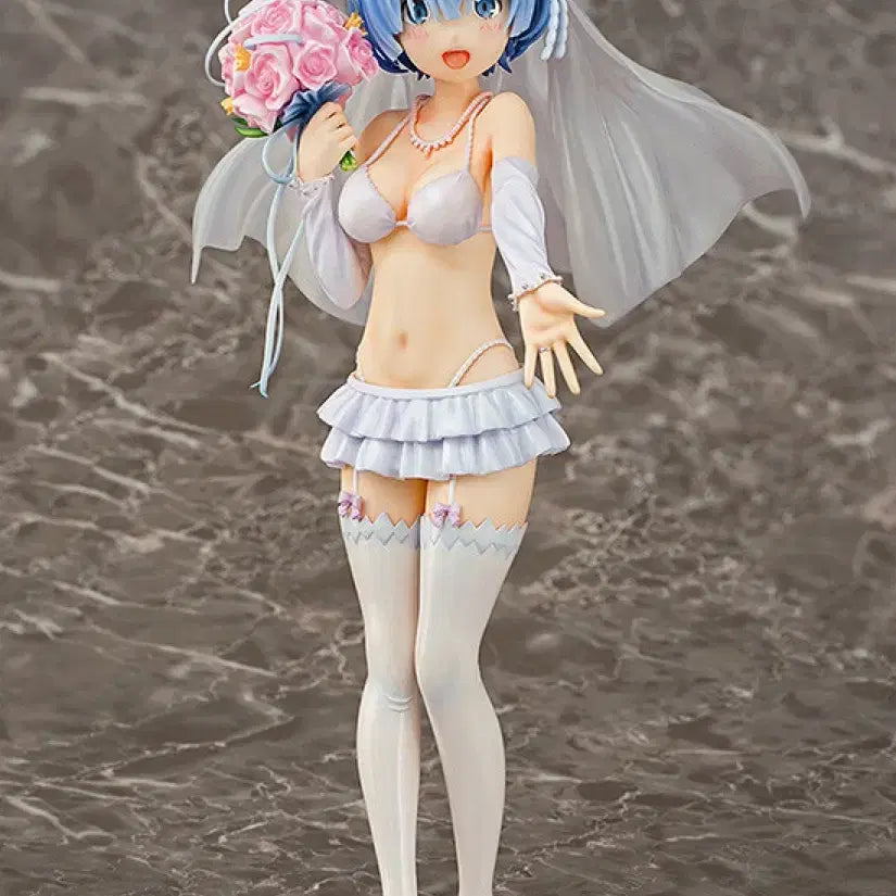 [BUNJANG] Phat! Re:Zero Rem Wedding Figure 1/7 Scale / (미개봉) phat! 리제로 렘 웨딩 피규어 렘 1/7 스케일 피규어