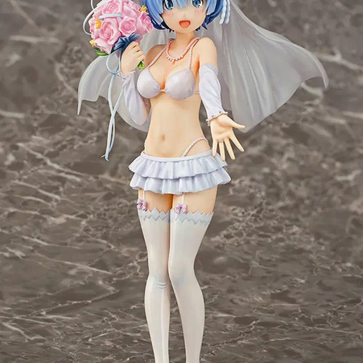 [BUNJANG] Phat! Re:Zero Rem Wedding Figure 1/7 Scale / (미개봉) phat! 리제로 렘 웨딩 피규어 렘 1/7 스케일 피규어