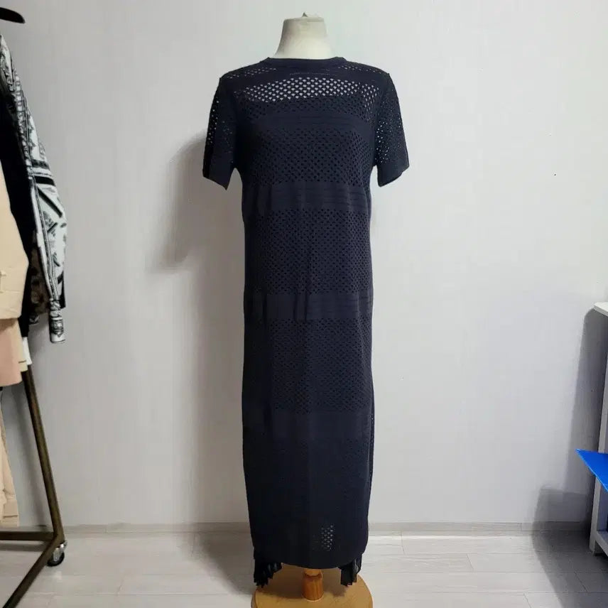 [BUNJANG] TIME (Hansem) Knit Dress Set with Inner Dress / 한섬타임 니트원피스(이너원피스)셋트