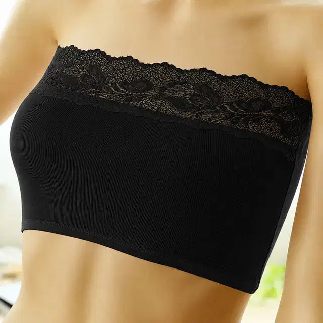 [BUNJANG] Sheseshop ST255 Modal Lace Top (No Cap) / 쎄샵 ST255 모달 레이스탑(캡없음) 블랙 FREE4455-1개