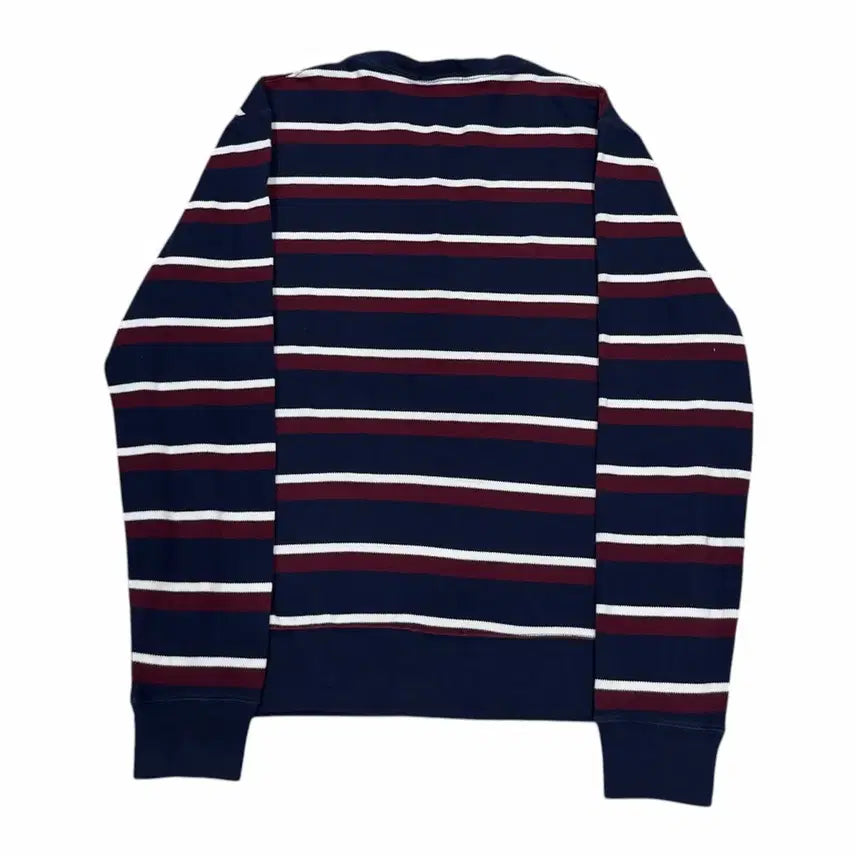 [BUNJANG] Polo Ralph Lauren QR Stripe Bear Sweatshirt Size S / 폴로 랄프로렌 QR 스트라이프 베어 곰돌이 맨투맨 S