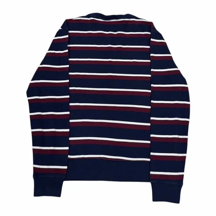 [BUNJANG] Polo Ralph Lauren QR Stripe Bear Sweatshirt Size S / 폴로 랄프로렌 QR 스트라이프 베어 곰돌이 맨투맨 S