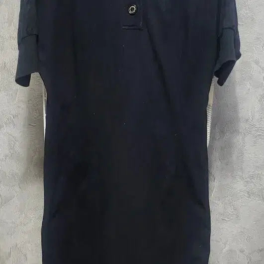 [BUNJANG] Vivienne Westwood Black Short Sleeve Polo Dress / 비비안웨스트우드 블랙 반팔 카라 원피스