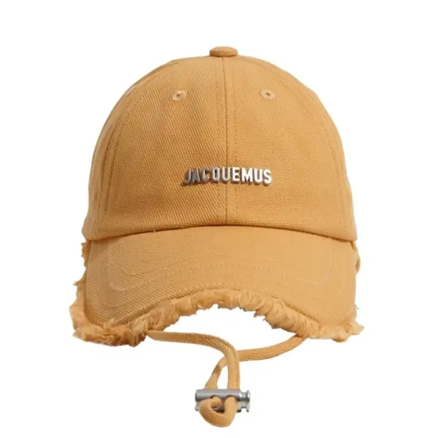 [BUNJANG] Jacquemus Le Chapeau Casquette Artichoke Fringe Baseball Cap Light Yellow / 자크뮈스 라 카스케트 아티초크 프린지 베이스 볼캡 라이트 옐로우