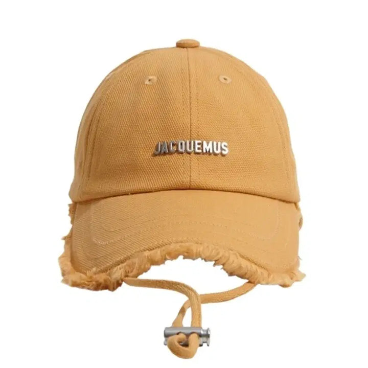 [BUNJANG] Jacquemus Le Chapeau Casquette Artichoke Fringe Baseball Cap Light Yellow / 자크뮈스 라 카스케트 아티초크 프린지 베이스 볼캡 라이트 옐로우