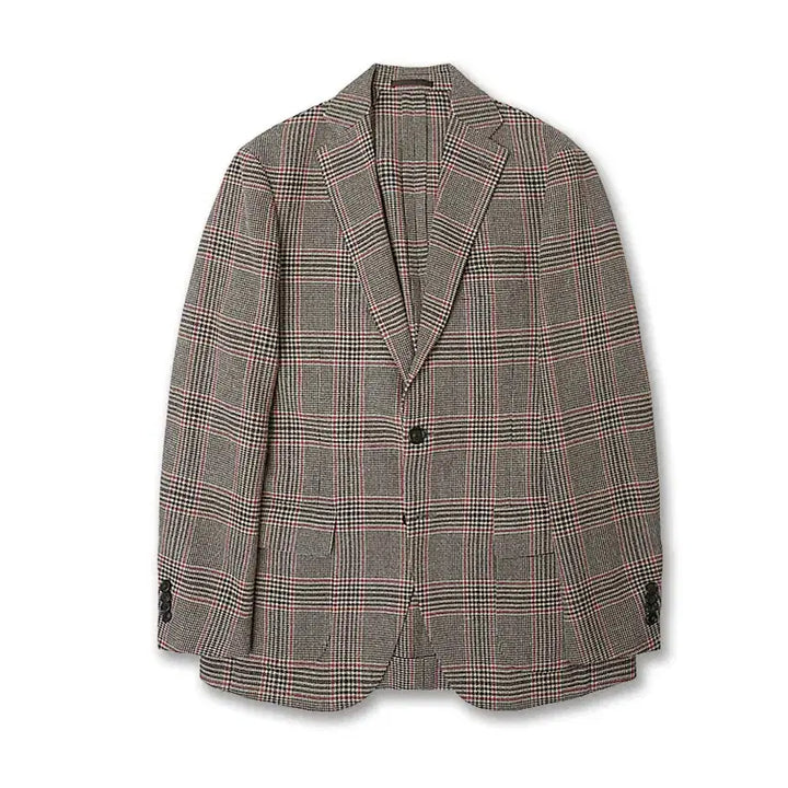 [BUNJANG] Man On The Boon Vintage Canonico Check Wool Blend Slim Fit Tailored Jacket / 맨온더분 [Man On The Boon] 빈티지 까노니코 체크 자켓