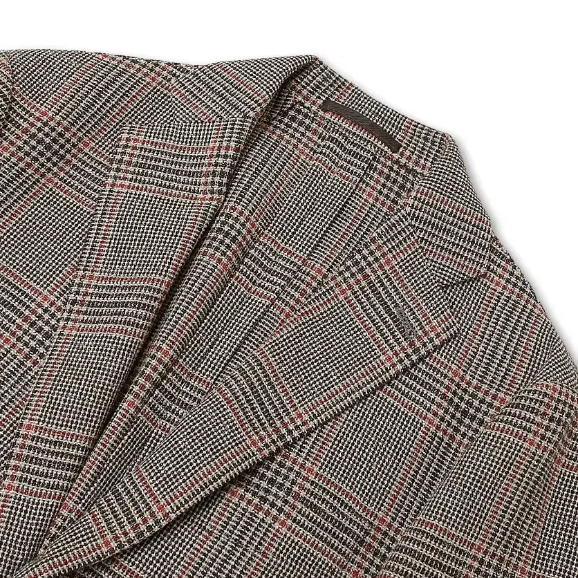 [BUNJANG] Man On The Boon Vintage Canonico Check Wool Blend Slim Fit Tailored Jacket / 맨온더분 [Man On The Boon] 빈티지 까노니코 체크 자켓