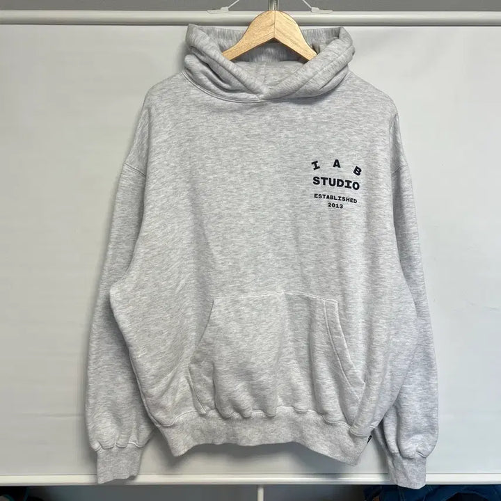 [BUNJANG] IAB Studio 25 Light Grey Hoodie XL / [정품/XL] *새상품 아이앱 스튜디오 25 라이트그레이 후드티