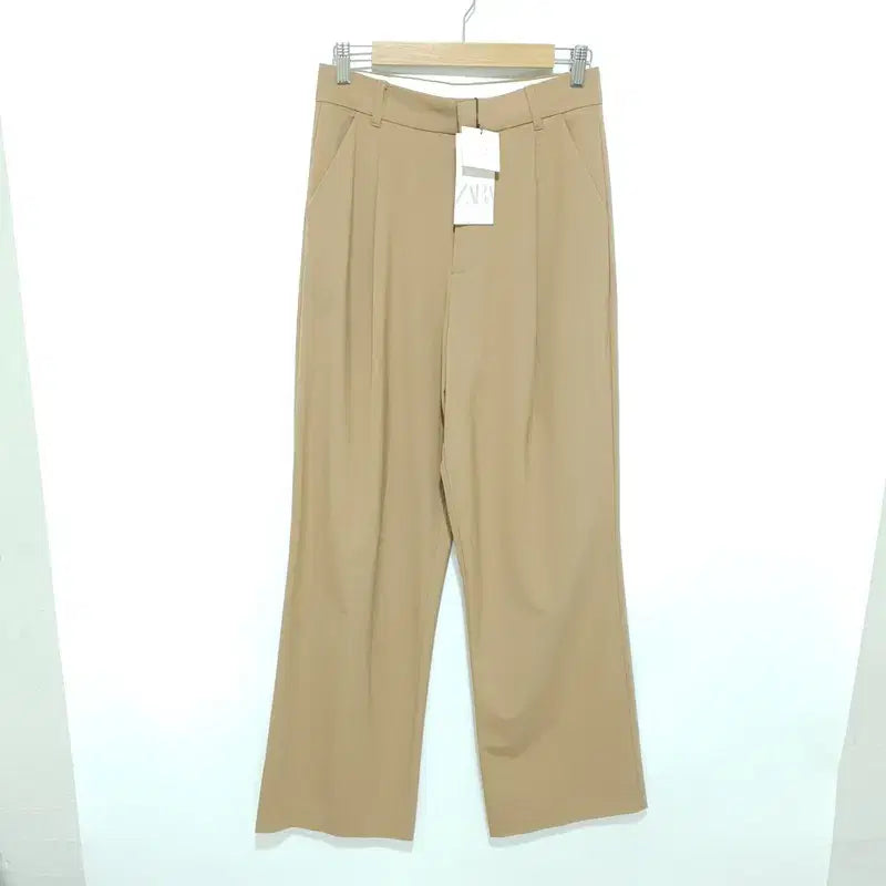 [BUNJANG] Zara Single Pleat Wide Leg Trousers / 자라 원턱 와이드 레그 슬랙스 S_M2492