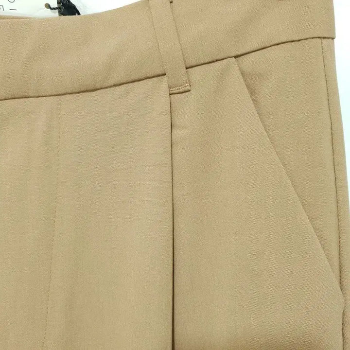 [BUNJANG] Zara Single Pleat Wide Leg Trousers / 자라 원턱 와이드 레그 슬랙스 S_M2492