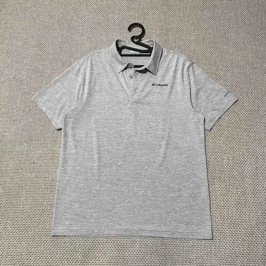 [BUNJANG] Columbia Short-Sleeve Collar T-Shirt Size L (100) / L 컬럼비아 반팔 카라티셔츠 B.8252