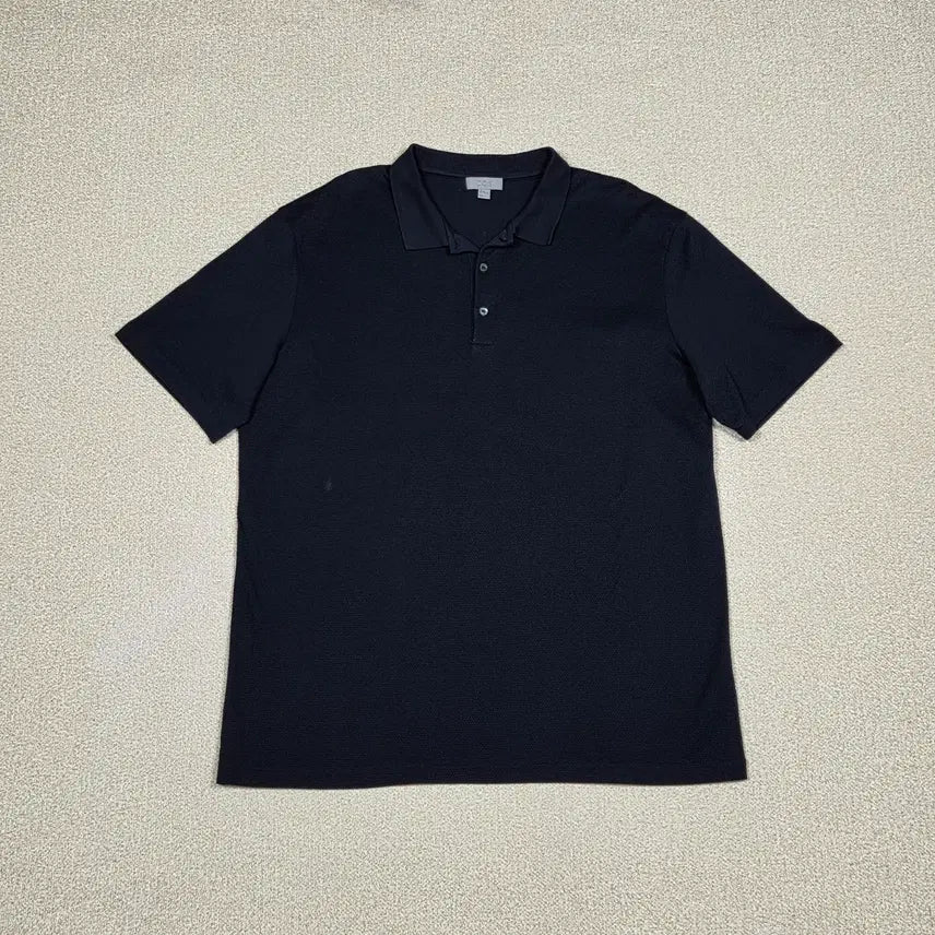[BUNJANG] COS Textured Short Sleeve Polo T-Shirt XL / [COS] 텍스처드 반팔 폴로 티셔츠 | S00480