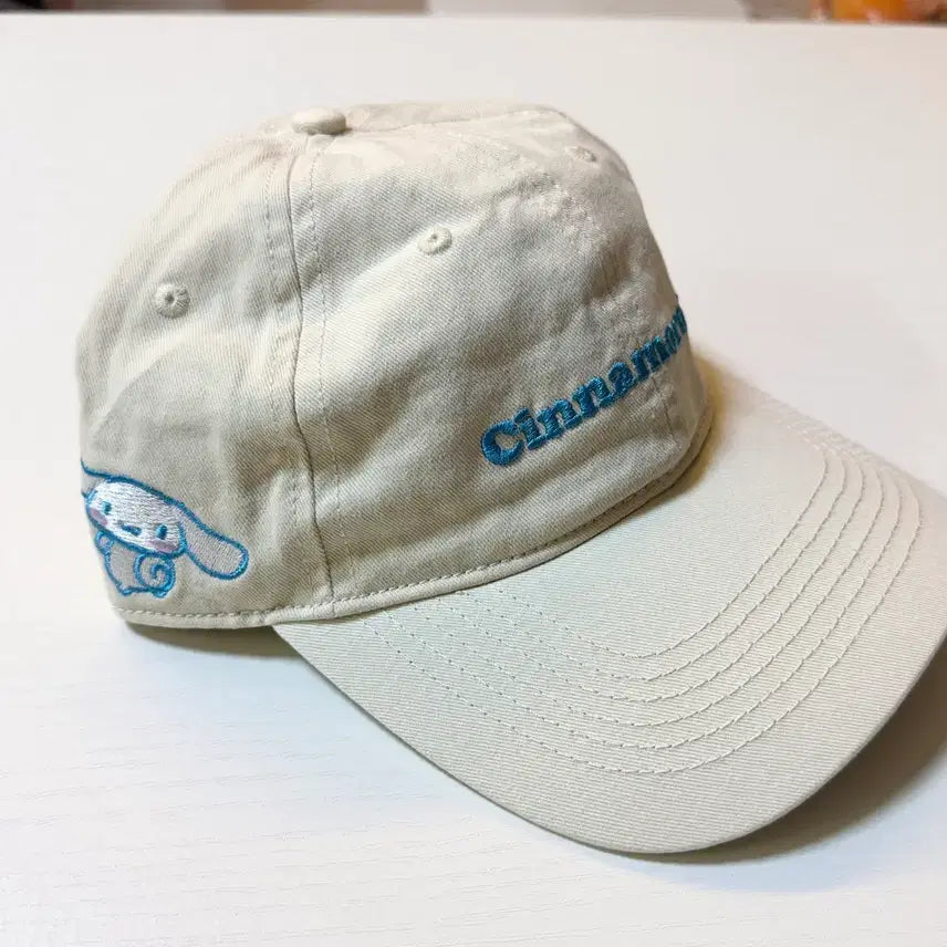 [BUNJANG] Sanrio Cinnamoroll Ivory Beige Ball Cap New / 산리오 정품 시나모롤 아이보리 베이지 볼캡 새상품