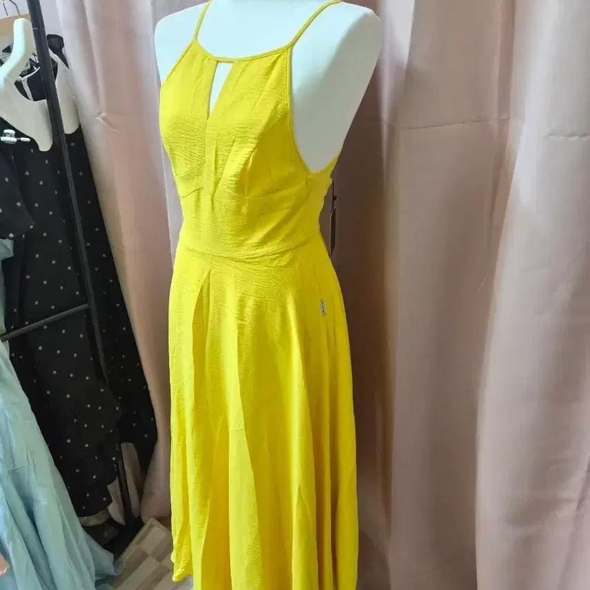 [BUNJANG] Yellow Long Dress / 옐로우 롱 원피스