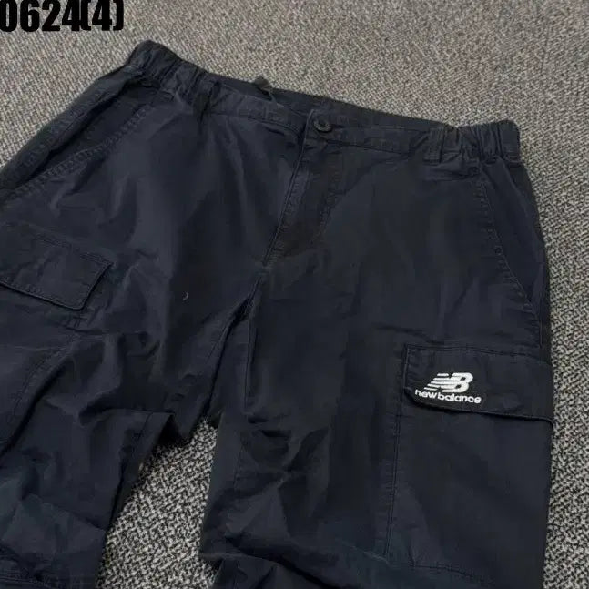 [BUNJANG] New Balance Cargo Jogger Pants Black M / 뉴발란스 카고 조거 팬츠 블랙 M 0624