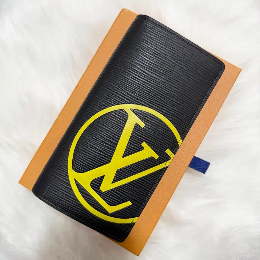 [BUNJANG] Louis Vuitton Epi Brazza Wallet / [정품] 루이비통 빅로고 에피 브라짜월릿 장지갑