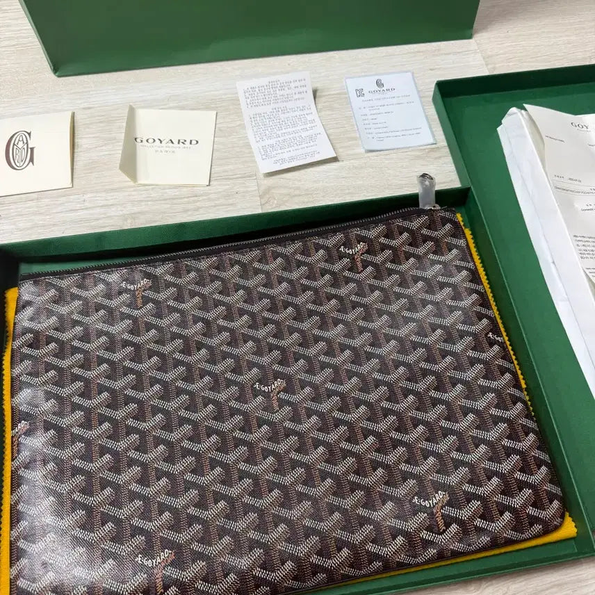 [BUNJANG] Goyard Saint-Louis Clutch Bag / 고야드 세나 MGM 클러치백