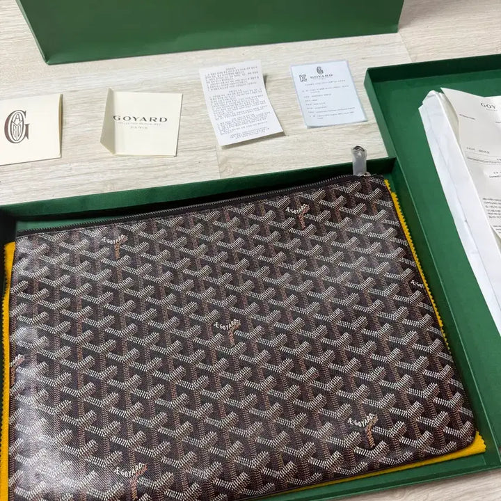 [BUNJANG] Goyard Saint-Louis Clutch Bag / 고야드 세나 MGM 클러치백