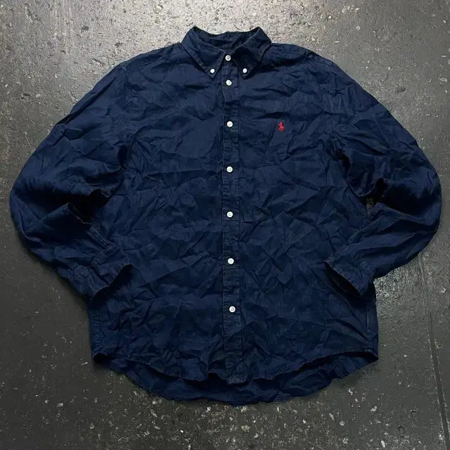[BUNJANG] Polo Ralph Lauren Linen Shirt / 95 폴로 랄프로렌 신형 린넨 셔츠