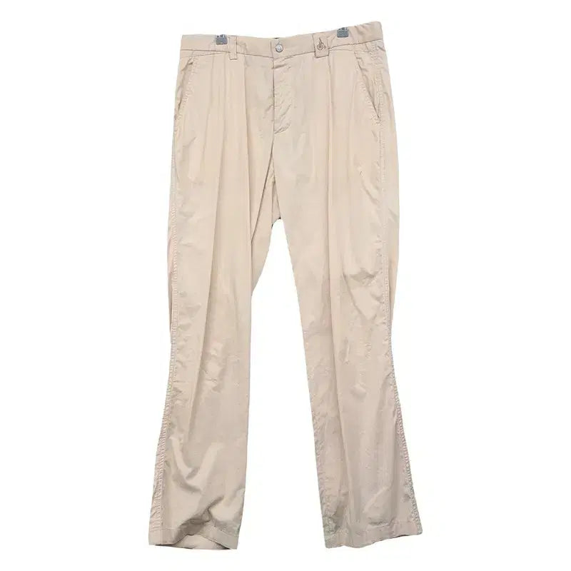 [BUNJANG] Beanpole Beige Cotton Casual Trousers / 빈폴 베이지 캐주얼 면바지 86-100