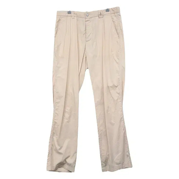 [BUNJANG] Beanpole Beige Cotton Casual Trousers / 빈폴 베이지 캐주얼 면바지 86-100