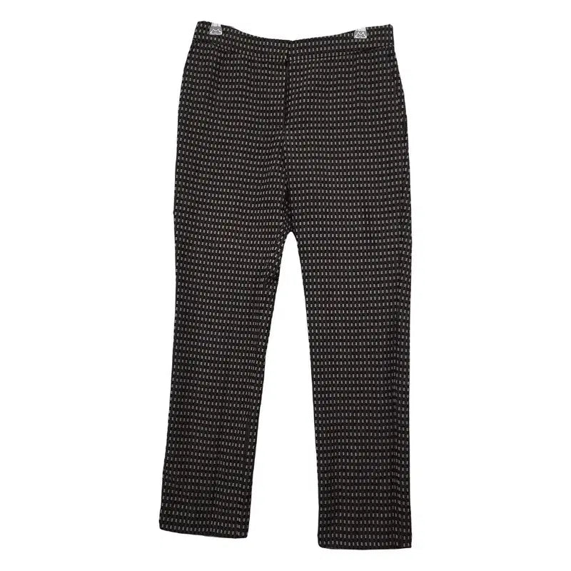 [BUNJANG] Check Pattern Black Slacks / 마인 체크 블랙 슬랙스 61-90