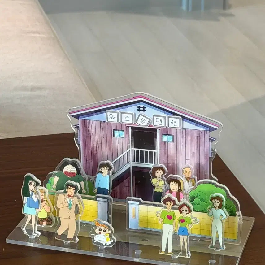 [BUNJANG] Crayon Shin-chan Diorama Acrylic Stand Bundle Set / 짱구는 못말려 디오라마 아크릴 스탠드 일괄