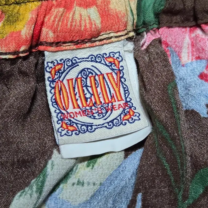 [BUNJANG] Oii Lily Pattern Skirt / 오이릴리 패턴 스커트 / 여자 치마/ 여성 스커트