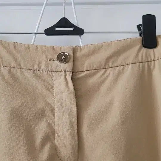 [BUNJANG] Olivia Hassler Beige Linen Wide Pants / 베이지 린넨 와이드 팬츠  올리비아허슬러