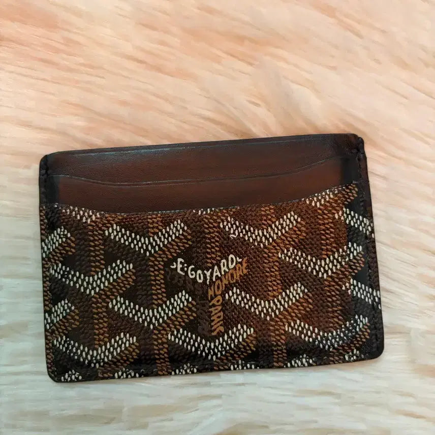 [BUNJANG] Goyard Saint-Sulpice Card Holder Black / 고야드 생쉴피스 블랙 카드지갑